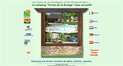 Desktop Screenshot of ferme-labrauge.com